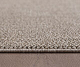 Yumuşak Bukleli Sisal Jüt Salon Oturma Odası Kahverengi Renkli Halı