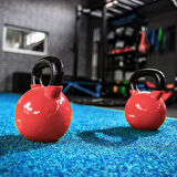 Çim Halı Suni Yapay 7 mm Hav Yüksekliği Dekoratif  Kesme Kaymaz Balkon Bahçe Teras Mavi Renkli Halı