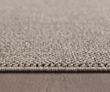 Yumuşak Bukleli Sisal Jüt Salon Oturma Odası Kahverengi Renkli Halı