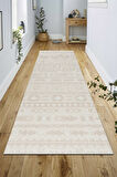 Modern Tasarımlı Jüt Dokuma Loop Sisal Bej Renk Halı