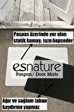Esnature Kaktüs Desenli Kapı Önü Paspası 45x70 Cm
