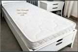 60X120X8 Havlu Kumaş Yaysız Sünger Yatak Pedi ( Yatak üstü minder )
