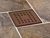 Sukar 1041-1283222-51 Çelik Çerçeve Kare Izgara Sulu Susuz Yandan 10*10 Q32 Bronz