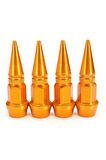 Oto Araba Sibop Kapağı Seti Metal Sivri 4'lü Set Gold 60 Mm