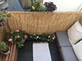 60 Cm X 3 Metre Kamış Hasır Balkon Çiti Dekorasyon 