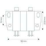 Canex Kapak İticili Çıt Çıt Çiftli