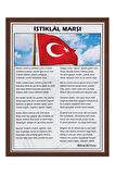 Panda 35X50 İstiklal Marşı Mdf Çerçeve