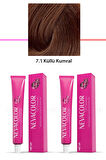 2 li Set Premium 7.1 Küllü Kumral - Kalıcı Krem Saç Boyası 2 X 50 g Tüp