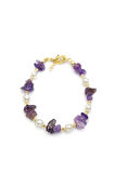 Boncuk Bileklik - Mor