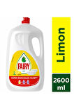 Fairy Sıvı Bulaşık Deterjanı Limonlu 2600 Ml 6 Adet