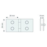 Canex Cam Menteşe Cam - Cam