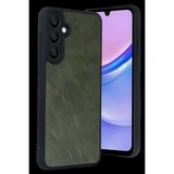 Samsung Galaxy A37 5g Aras Deri Kapak - Yeşil