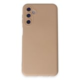 Samsung Galaxy M14 5g Kılıf Nano İçi Kadife Silikon - Pudra