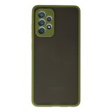 Samsung Galaxy A72 Kılıf Montreal Silikon Kapak - Yeşil