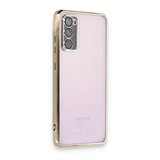 Samsung Galaxy S20 Fe Kılıf Razer Lensli Silikon - Gold
