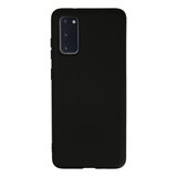Samsung Galaxy S20 Kılıf Nano İçi Kadife Silikon - Siyah