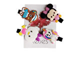 4'lü Silikon Pens Toka Mickey Mouse Temalı