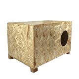 Reyo Kedi Evi Dış Ortam Uygun Ahşap Kedi Evi OSB 60x40x30 cm - CAT23