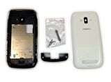 Nokia 610 Kasa Kapak N610 Beyaz Orta Kasa Ön Kapak Arka Kapak Tuş Takımı