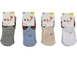 ERKEK ÇOCUK KAYMAZ TABAN SOKET ÇORAP (4 ADET)