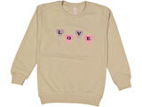 LOVE SUZENELİ KIZ SWEATSHIRT