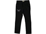 KELEBEK NAKIŞLI JEANS KIZ PANTOLON