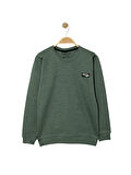 ORBOX BASKILI ERKEK SWEATSHIRT