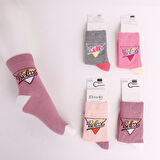 KIZ ÇOCUK RELAX DESEN SOKET ÇORAP (5 ADET)