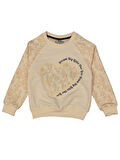 DREAM BIG KALP BASKILI KIZ SWEATSHIRT