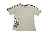 YILDIZ BASKILI KIZ T-SHIRT