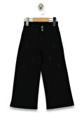 ÇİFT DÜĞMELİ KIZ JEANS PANTOLON