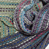 El Örgüsü  Şal, El Yapımı renkli Hediyelik Şal ,tasarım Şık Şal,  Moli Tasarım