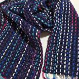 El Örgüsü  Şal, El Yapımı renkli Hediyelik Şal ,tasarım Şık Şal,  Moli Tasarım