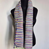 Çocuk Atkısı , El Dokuması Atkı, Kilim Dokuması Yünlü Atkı, Tasarım, Hediyelik, Moli Tasarım