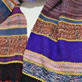 Çok Renkli, El Dokuması Atkı, Kilim Dokuması Yünlü Atkı, Tasarım, Şık Kaşkol, Moli Tasarım