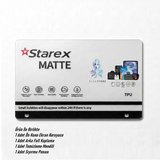 infinix SMART 5 Uyumlu Nano Ekran Koruyucu MATTE - Full Arka Kaplama 360 Koruma STAREX