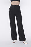 Siyah Palazzo Pantolon | 34