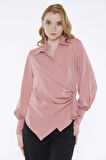 Toka Detaylı Bluz | 36