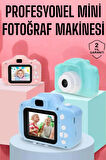 Çocuklara Özel Dijital Fotoğraf Makinesi Mini 1080P HD Kaliteli