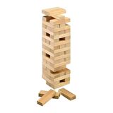 Ahşap Jenga Denge Kule Oyunu 54 Parça
