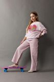 DeFacto Kız Çocuk Wide Leg Kargo Geniş Paça Jean Pantolon C0451A825SMPN122