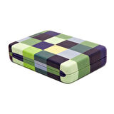 Kikkerland Hediye-Mucevher Kutusu Kare Desen