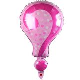 FOLYO BALON CİNSİYET PARTİSİ SORU İŞARETİ PEMBE 40CM X 70CM D.Ü 7,5TL
