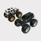 Mini Off-Road Araçlar 2'li - Siyah Beyaz