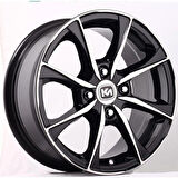 FORD FİESTA UYUMLU JANT KM285 6.5X15 4X108 ET-35 67.2 BD (4 ADET)