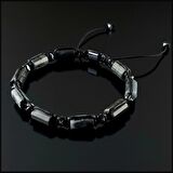 Doğal Taş Bileklik, Kartal Gözü ve Hematit Bileklik, Hediye Bileklik, Erkek Bileklik