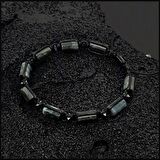 Doğal Taş Bileklik, Kartal Gözü ve Hematit Bileklik, Hediye Bileklik, Erkek Bileklik