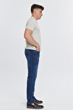 Regular Fit Jean Martin Yüksek Bel Standart Kesim Esnek Kot Pantolon C336