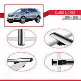 Cadillac SRX 2004-2016 Arası ile Uyumlu BASIC Model Ara Atkı Tavan Barı Gri 2 Adet