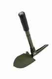 Pusulalı Katlanabilen Portatif Çantalı Mini Kazma Kürek Seti